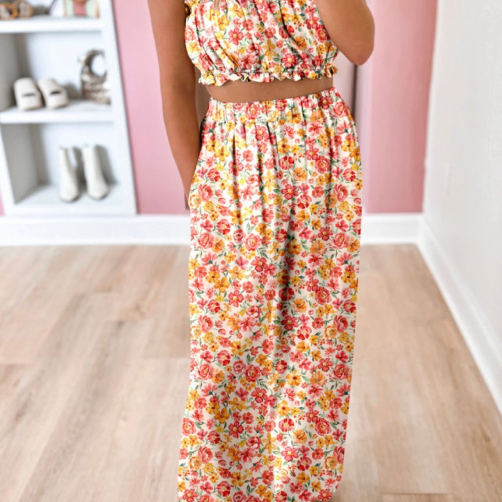 Floral Two-Piece Set